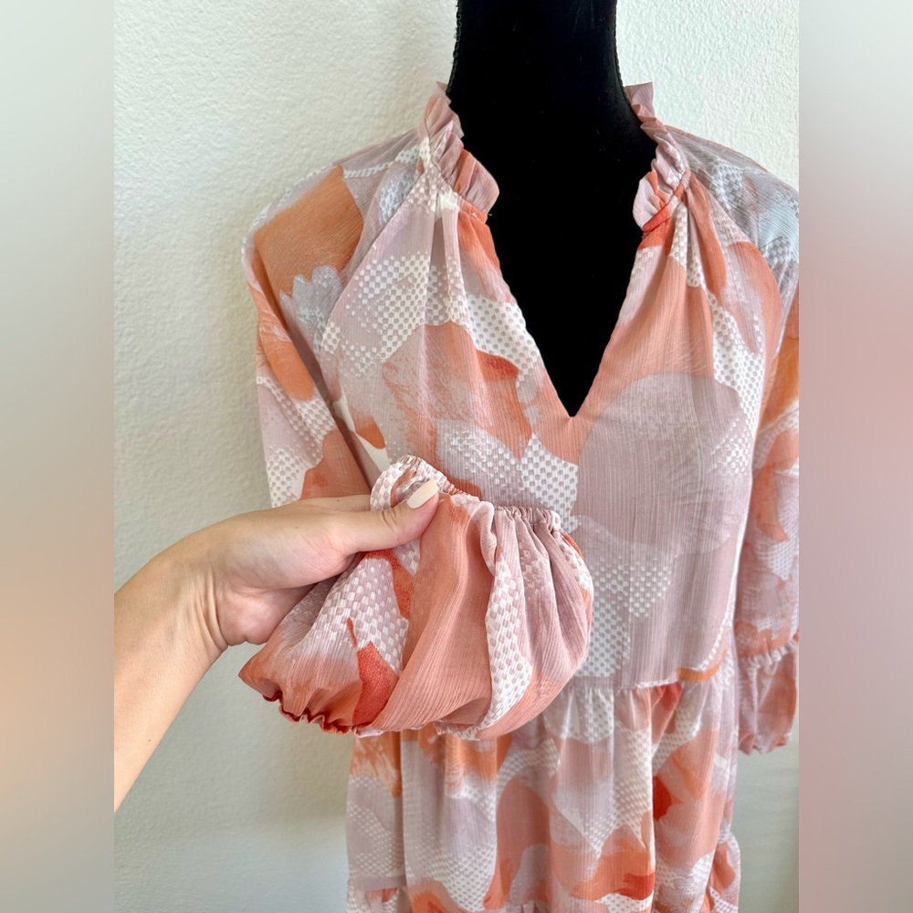 EXPRESS CHIFFON DRESS - Picture 8 of 15
